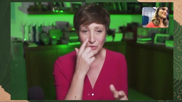 Sônia Bridi ao vivo no lançamento do Prêmio Biguá.