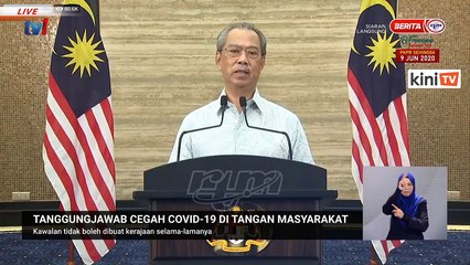 LIVE: PM Muhyiddin's special address on the CMCO