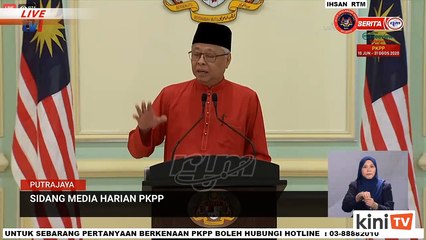 LIVE: Ismail Sabri holds daily press conference on Covid-19 response