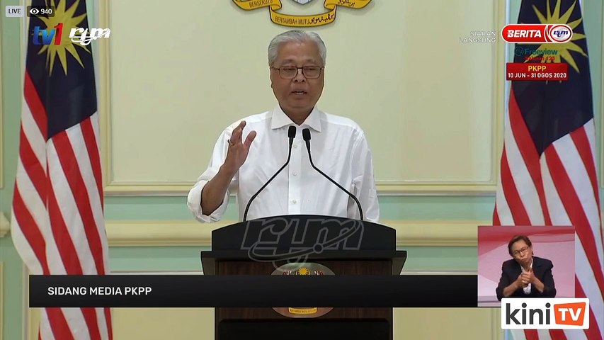LIVE: Ismail Sabri holds press conference on Covid-19 response