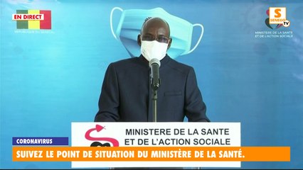 Suivez le point sur la situation de la covid-19 du ministère de la Santé, Mardi 07 Juillet 2020