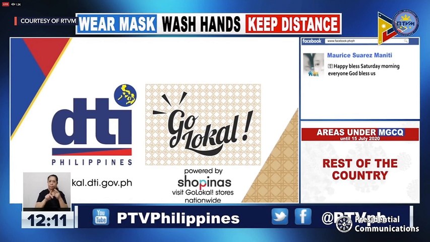 Laging Handa public briefing on coronavirus in the Philippines | Saturday, July 11