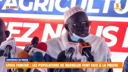 Direct - Litige foncier : Les populations de Ndengler font face à la presse (Senego-TV)