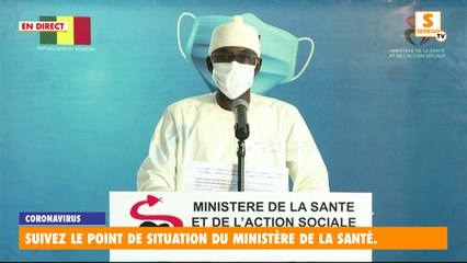 Suivez en direct le point de situation du Coronavirus au Sénégal de ce Vendredi 24 Juillet 2020