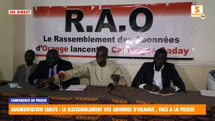 DIRECT - Augmentation tarifs : Le Rassemblement des abonnés Orange, face à la presse