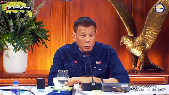 President Rodrigo Duterte addresses the Philippine nation | Friday, July 31