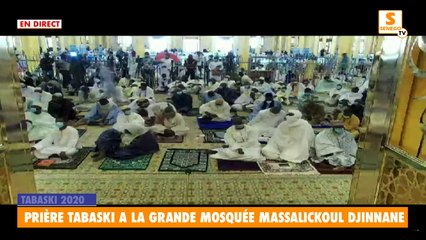[Direct] PRIÈRE TABASKI A LA GRANDE MOSQUÉE MASSALICKOUL DJINNANE DU 27 07 2020