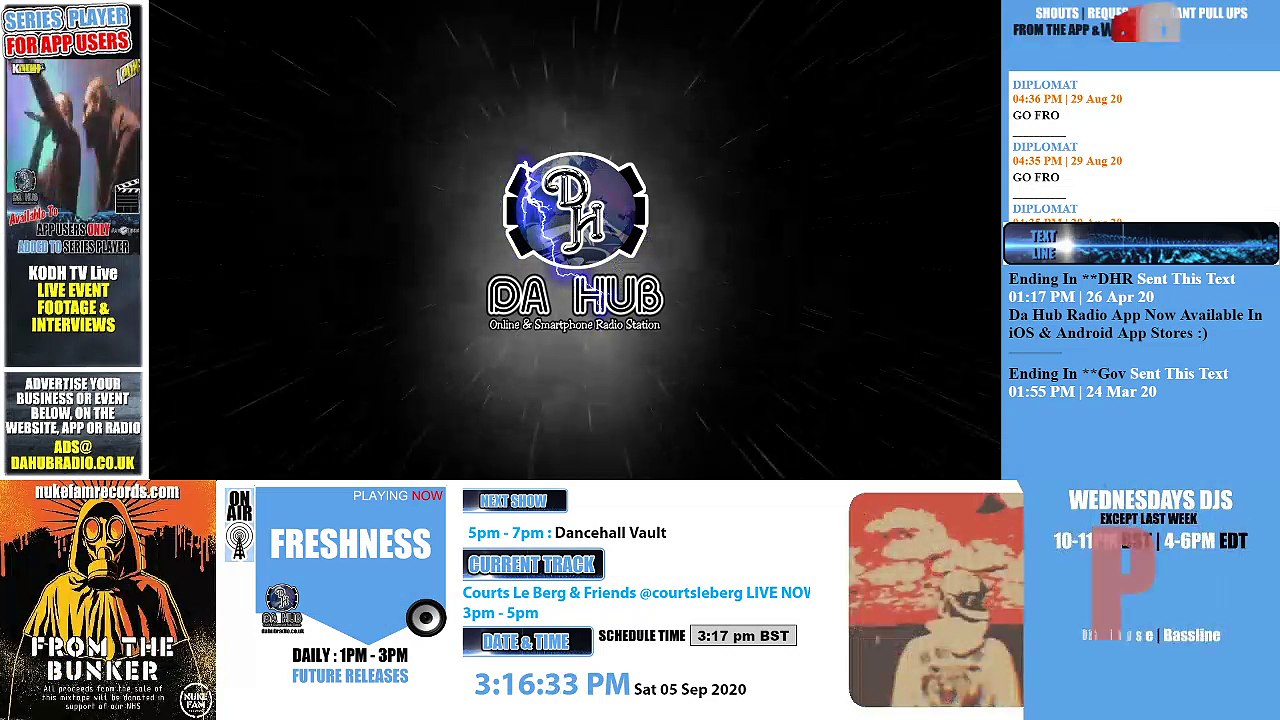 Da Hub Radio - LIVE