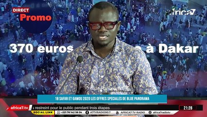 18 Safar -  Gamou 2020 offres spéciales de BLUE PANAROMA