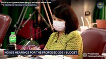 House budget hearing for Office of the Vice President (OVP) for 2021 fiscal year