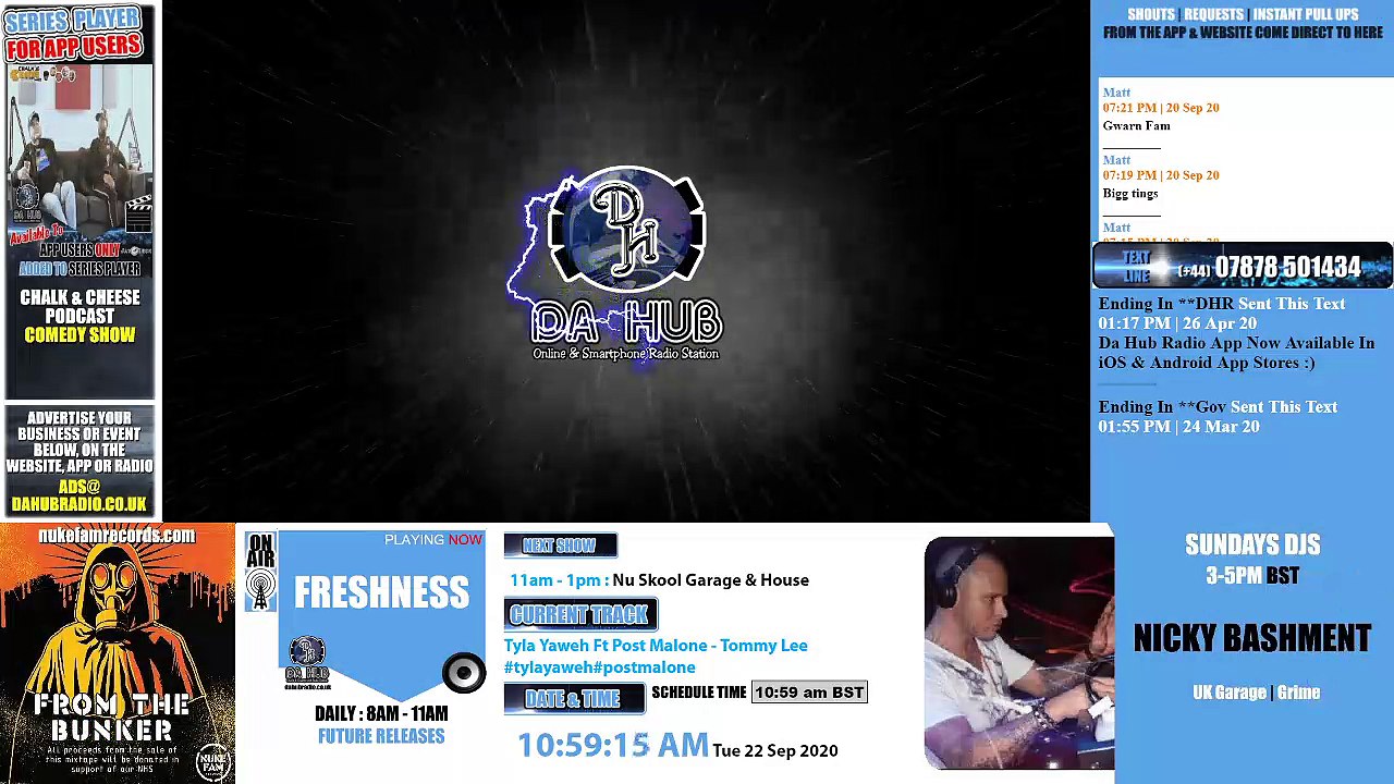 Da Hub Radio - LIVE