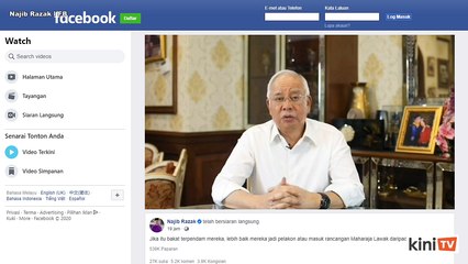 LIVE: Najib holds ceramah at Sg Manila
