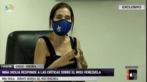 En Exclusiva - Nina Sicilia responde a las críticas sobre el Miss Venezuela