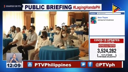 Laging Handa public briefing on coronavirus in the Philippines | Friday, October 2