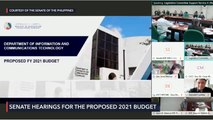 Senate budget hearing for DICT for 2021 fiscal year