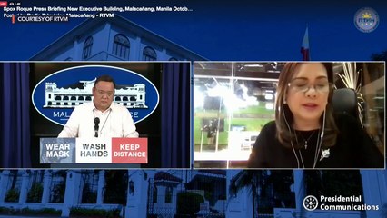 Harry Roque virtual press briefing | Tuesday, October 6