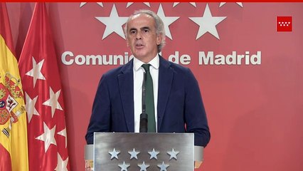Sigue en DIRECTO la rueda de prensa de Ruiz-Escudero, Consejero de Sanidad de la Com. de Madrid