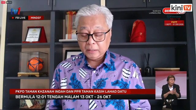 Earlier Today: Ismail Sabri Yaakob holds press conference on Covid-19 response