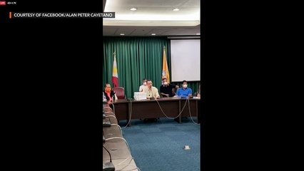 House Speaker Alan Peter Cayetano and allies go live on Facebook amid speakership row