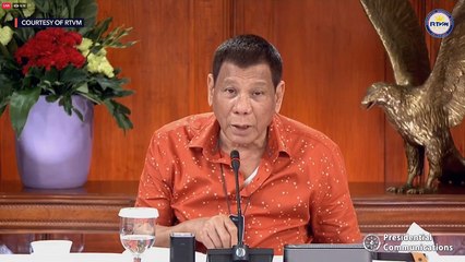 President Rodrigo Duterte's recorded message to the nation | Monday, October 19