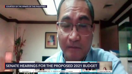 Senate budget hearing for COMELEC for 2021 fiscal year