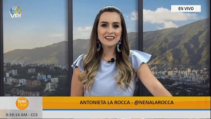 EN VIVO - Buenos Días con Antonieta La Rocca - Viernes 23 de Octubre