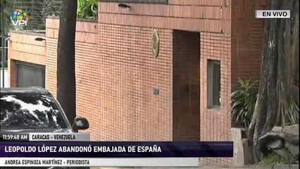 EN VIVO - Leopoldo López abandonó embajada de España