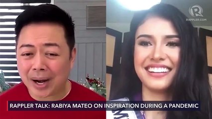 Rappler Talk: Rabiya Mateo on humility, inspiration during a pandemic