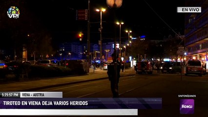 En Vivo desde Austria - Ataque en Viena deja varios heridos