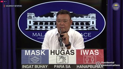 Harry Roque virtual press briefing | Tuesday, November 3