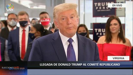 En Vivo desde Virginia - Donald Trump llega al comité republicano