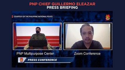 PNP chief Eleazar hold press briefing | Thursday, May 27
