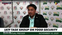 Updates from Department of Agriculture Food Security Task Force | Tuesday, November 10