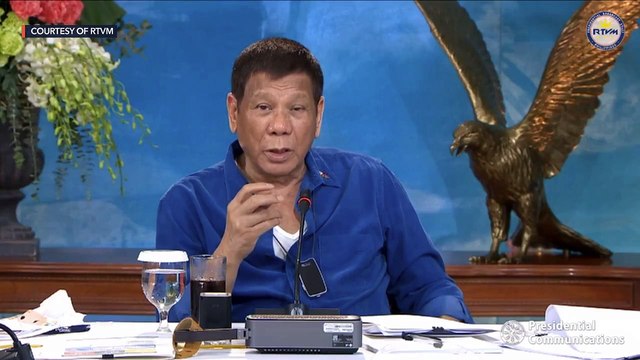 President Rodrigo Duterte's recorded message to the nation | Tuesday, November 10