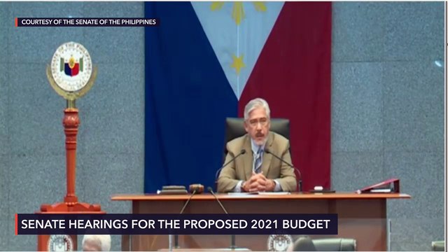 Senate plenary debates on the 2021 national budget bill