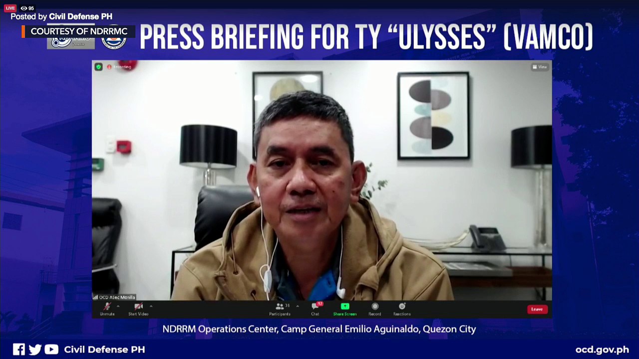 Typhoon Ulysses (Vamco) updates from NDRRMC | Thursday, November 12