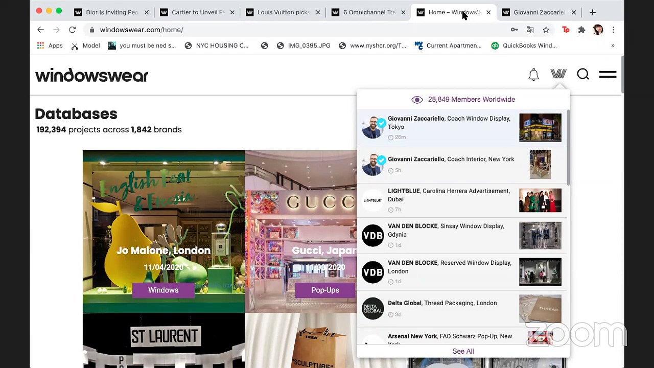 Dior is Inviting People to Try on Sneakers w/ Augmented Reality! www.windowswear.com