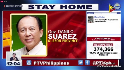 Laging Handa public briefing | Tuesday, November 17