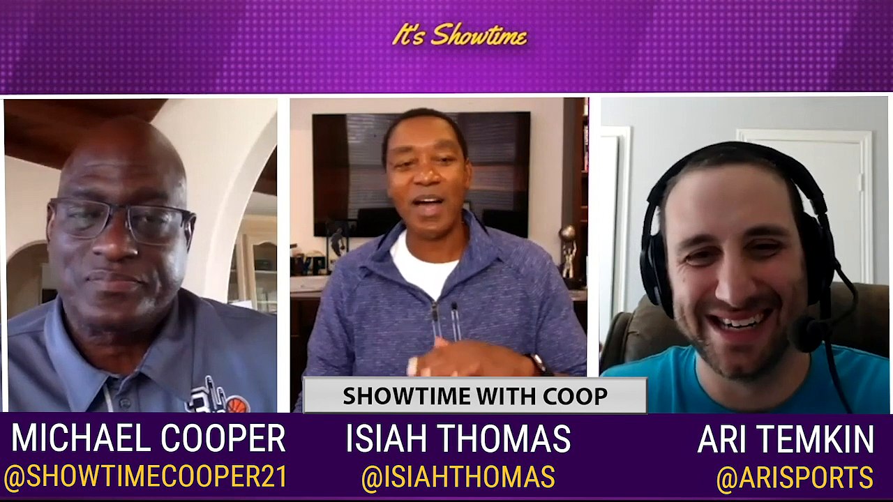 What Isiah Thomas Learned From The Lakers | Showtime Podcast with Lakers Legend Michael Cooper