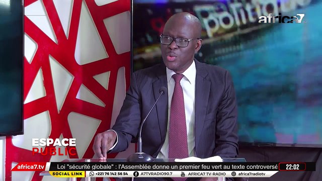 ESPACE PUBLIC Reçoit : Cheikh Bamba NDIAYE FSD-BJ