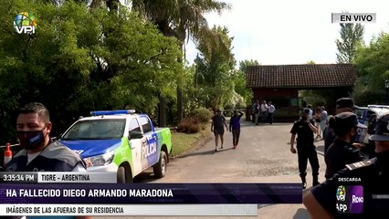 En Vivo desde Argentina - Ha fallecido Diego Armando Maradona