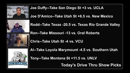 Free Picks Drive Thru Show Wednesday CBB Picks NFL Picks NCAAF Picks 11-25-2020