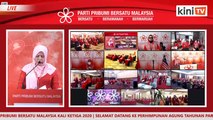 LIVE: Perhimpunan Agung Tahunan Parti Pribumi Bersatu Malaysia (Bersatu) 2020