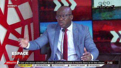 ESPACE PUBLIC RECOIT Mr SALIHOU KEITA DG CICES
