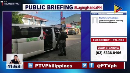 Laging Handa public briefing | Saturday, December 12