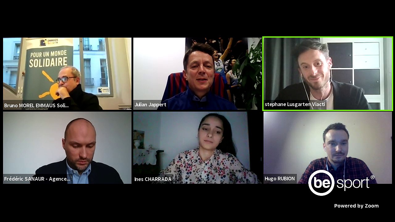 Sport et Citoyenneté Webinaire - Le sport, facteur de remobilisation: l'exemple d'Emmaüs Solidarité