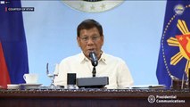 President Rodrigo Duterte's recorded message to the nation | Wednesday, December 16