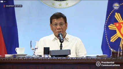 President Rodrigo Duterte's recorded message to the nation | Wednesday, December 16