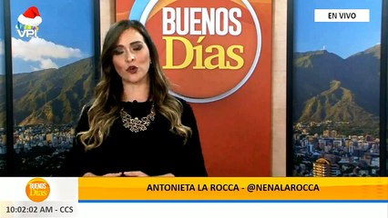En Vivo - Buenos Días con Antonieta La Rocca - Viernes 18 de Diciembre