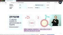 Sanidad informa sobre la evolución del coronavirus en España